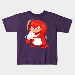 Red Echidna Kids T-Shirt